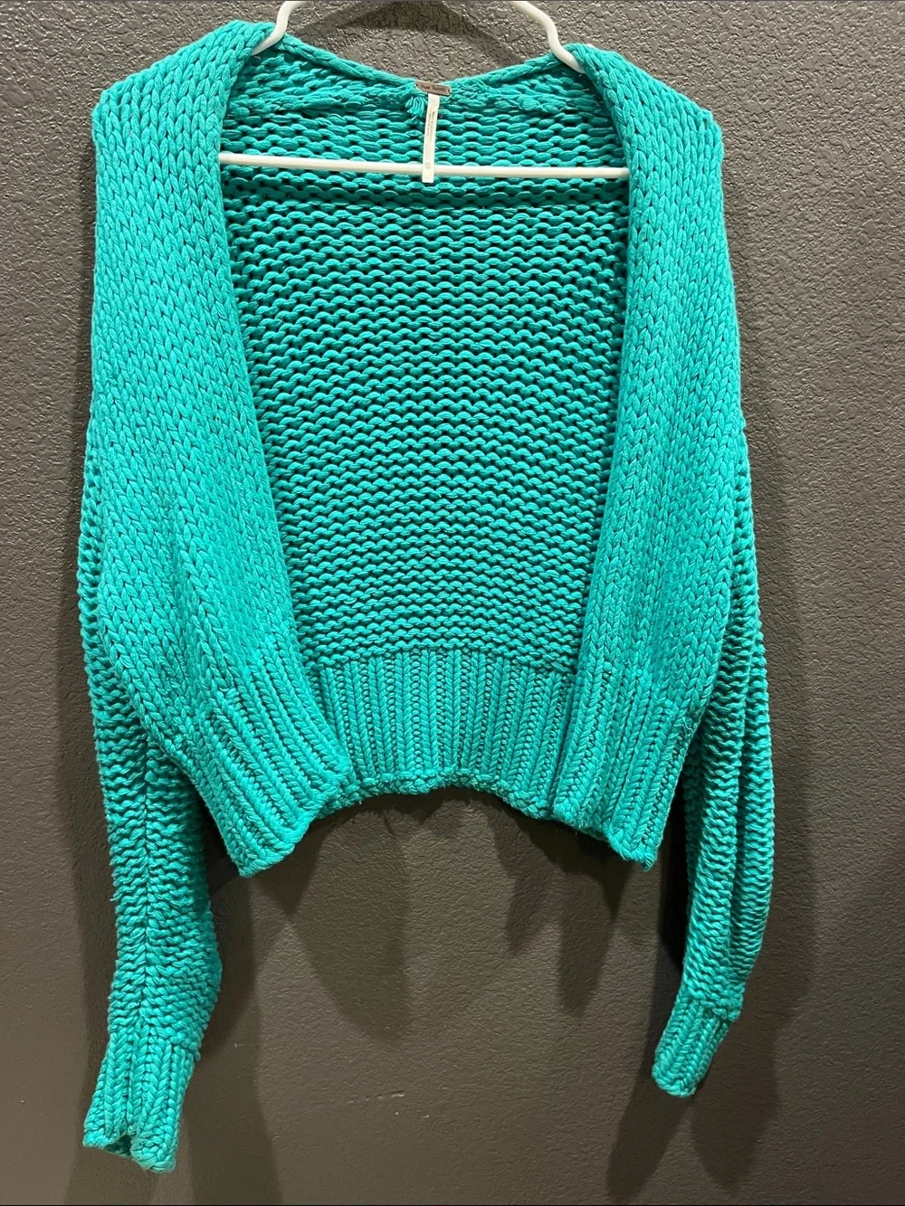 Free people knitted cardigan shrug